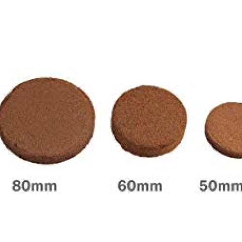 Plantonix Coco Bliss Fiber Soil Disks 10, 60mm Organic Potting S...