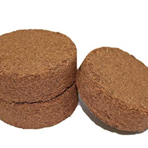 Plantonix Coco Bliss Fiber Soil Disks 10, 60mm Organic Potting S...