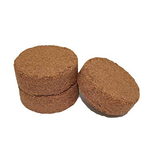 Plantonix Coco Bliss Fiber Soil Disks 10, 60mm Organic Potting S...