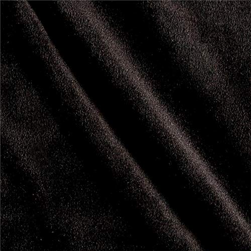 Plastex Fabrics Alpine Upholstery Velvet Black