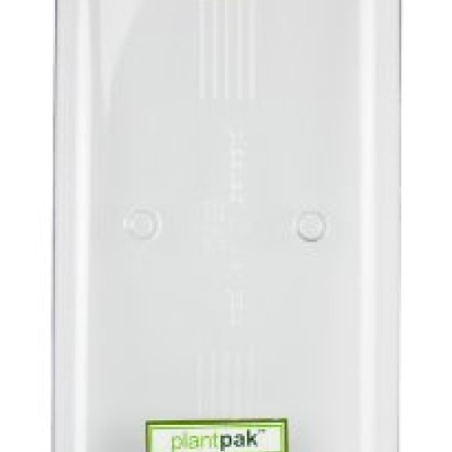 Plastec PLIPAK618 Oval Plantpak Saucer, Clear, 18-Inch