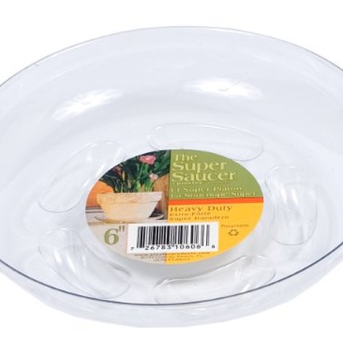 Plastec SS006 Super Plant Saucer, 6-Inch