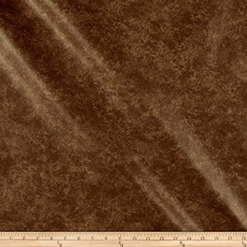 Plastex Fabrics Faux Leather Buffalo Camel Print Fabric By The Yard