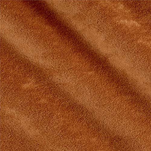 Plastex Soft Suede Topaz Fabric, Topaz, Fabric by the yard