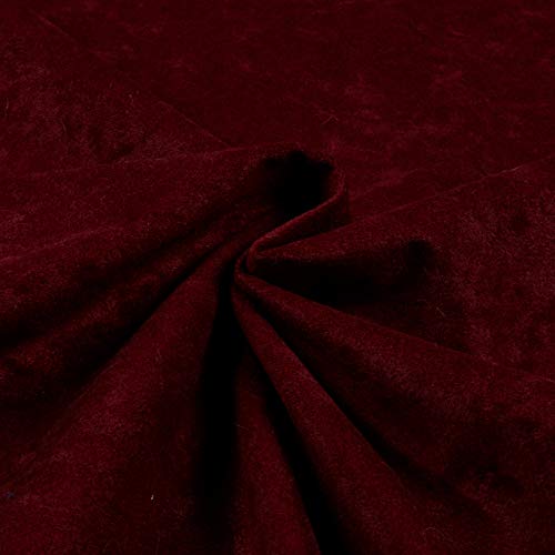 Plastex Soft Suede Wine Fabric By The Yard