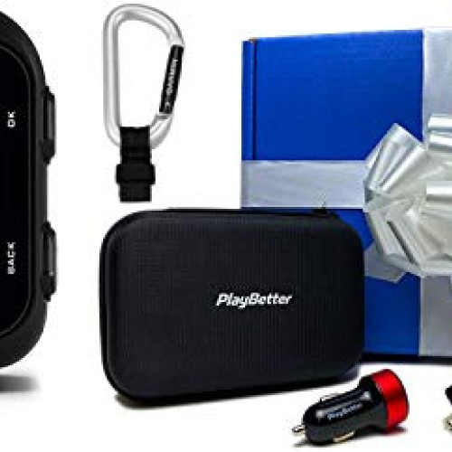 Garmin Approach G10 Gift Box Bundle | +Garmin Lanyard Carabiner, P...