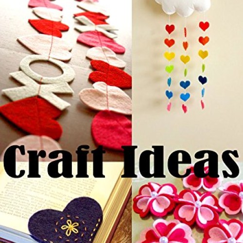 Playfully Ever After 3 Inch 28pc Felt Hearts Red