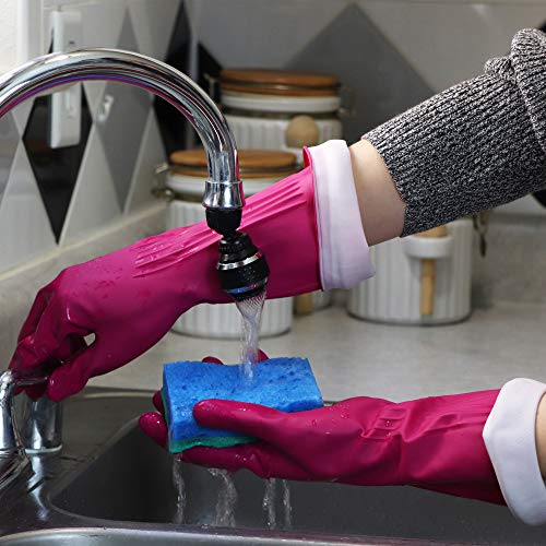 Playtex Living Reuseable Rubber Cleaning Gloves, Premium Protectio...