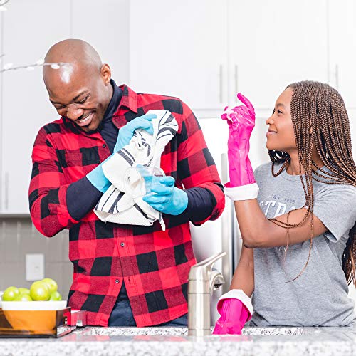 Playtex Living Reuseable Rubber Cleaning Gloves, Premium Protectio...