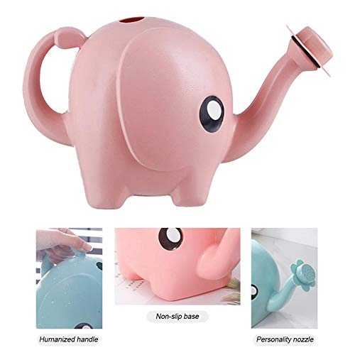 Plastic Watering Can Long Spout Water Kettle with Rose Sprinkler H...