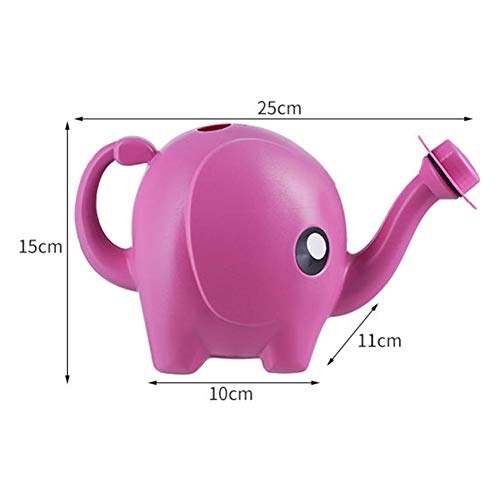 Plastic Watering Can Long Spout Water Kettle with Rose Sprinkler H...