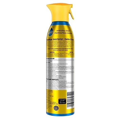 Pledge Everyday Clean Multi Surface Cleaner & Antibacterial Spray ...