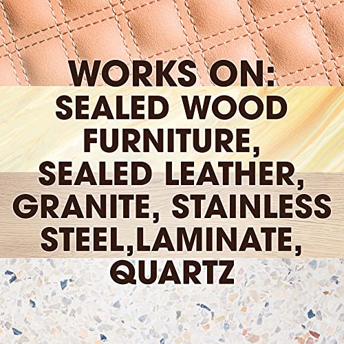Pledge Expert Care Wood Wipes, Shines and Protects, Removes Finger...