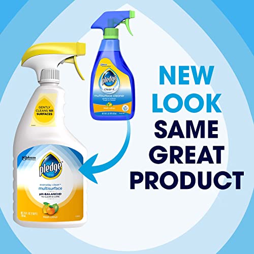 Pledge Multi Surface Cleaner Spray for Most Hard Surfaces, Everyda...