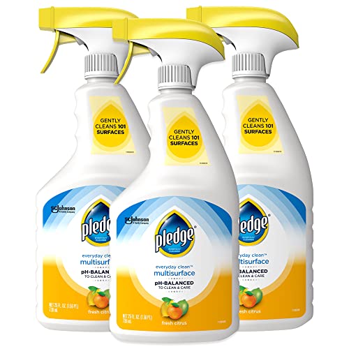 Pledge Multi Surface Cleaner Spray for Most Hard Surfaces, Everyda...