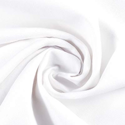 Pllieay 100% Soft Cotton Fabric for Embroidery, Garment Craft, Flo...