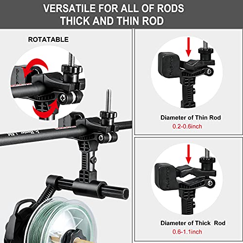 PLUSINNO Fishing Line Spooler with Unwinding Function, Fishing lin...