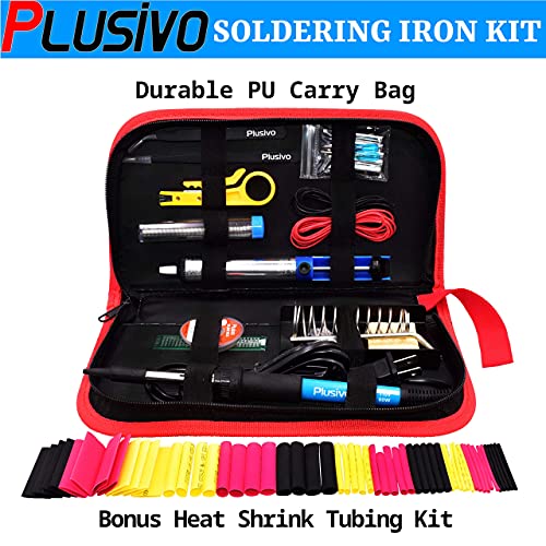 Soldering Iron Kit - Soldering Iron 60 W Adjustable Temperature, S...