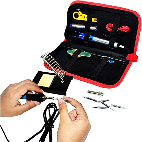 Soldering Iron Kit - Soldering Iron 60 W Adjustable Temperature, S...