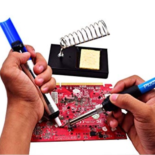 Soldering Iron Kit - Soldering Iron 60W Adjustable Temperature, Di...