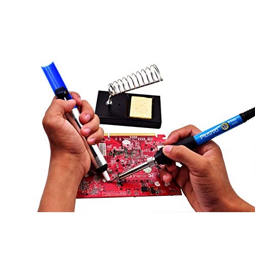Soldering Iron Kit - Soldering Iron 60W Adjustable Temperature, Di...