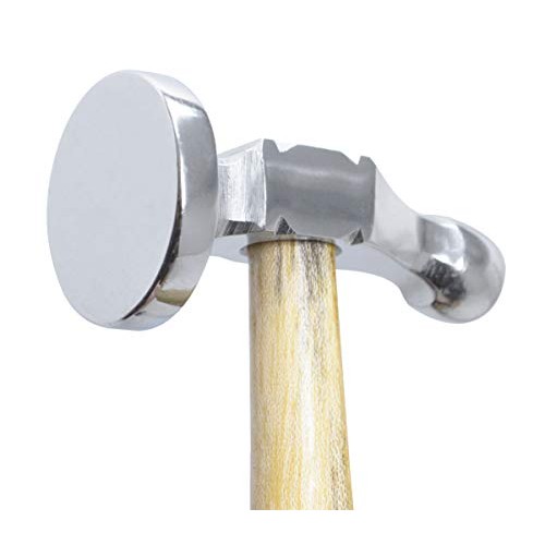 1-1/4 Flat Face German-Style Chasing Hammer Jewelry Making Metal ...