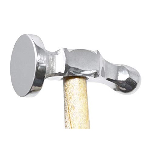 1-1/8 Flat Face German-Style Chasing Hammer Jewelry Making Metal ...