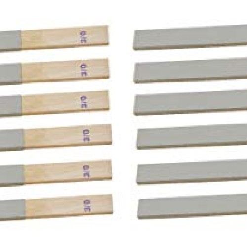 12 Pack of 11 x 3/4 Grit 3/0 Emery Sticks Jewelry Making Abrasiv...