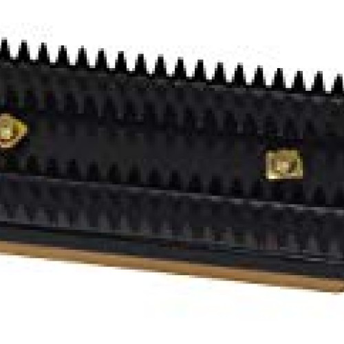 15 Serrated Buff Rake Tool with Wooden Handle for Compound Cleani...