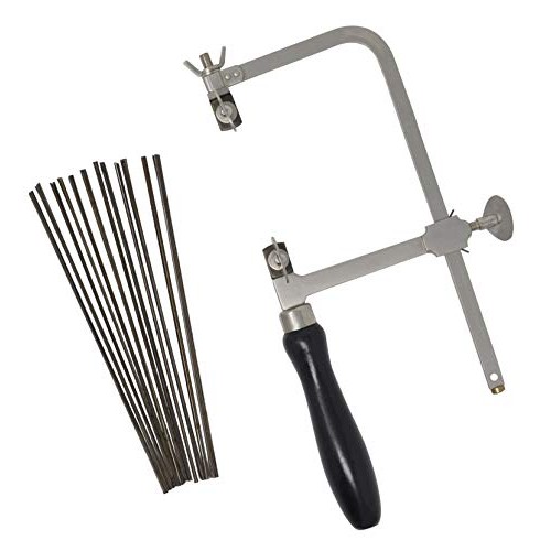 3 German Style Saw Frame with 144 Assorted Saw Blades Jewelry Mak...