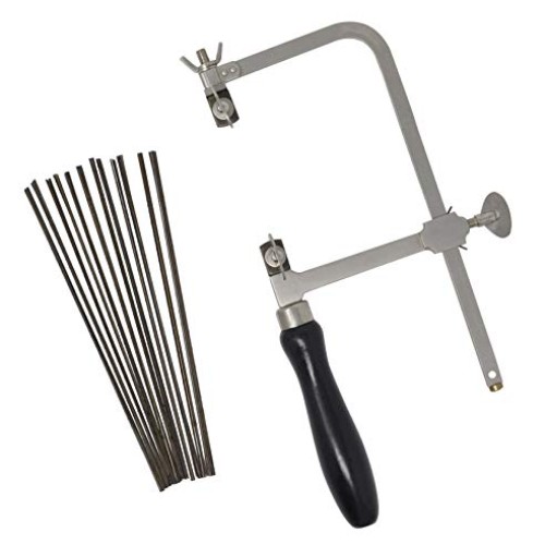 3 German Style Saw Frame with 144 Assorted Saw Blades Jewelry Mak...