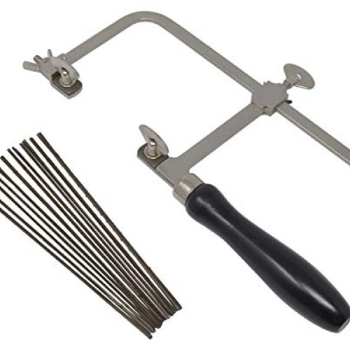 3 German Style Saw Frame with 144 Assorted Saw Blades Jewelry Mak...