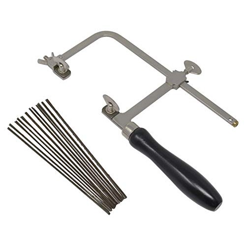 3 German Style Saw Frame with 144 Assorted Saw Blades Jewelry Mak...