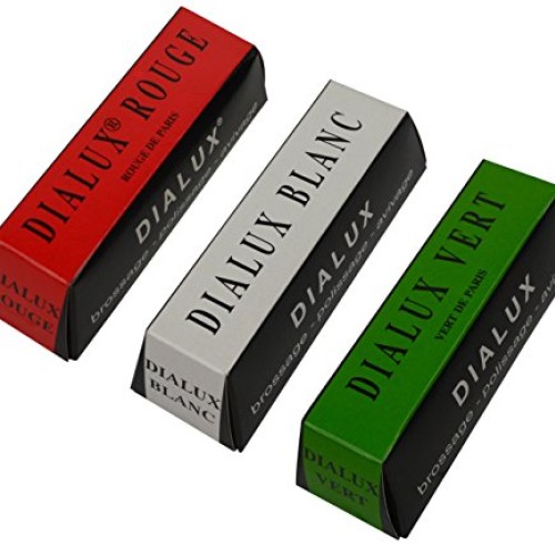 3 Pack 4 Oz Red Green White Dialux Compounds Jewelry Making Metal ...