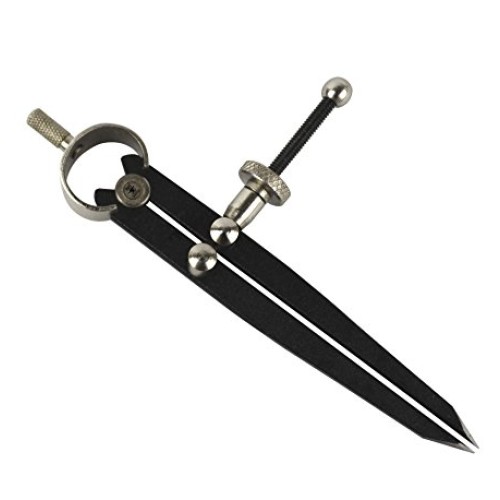 4 Long Fine Point Divider Premium Jewelry Marking Tool w/Square T...