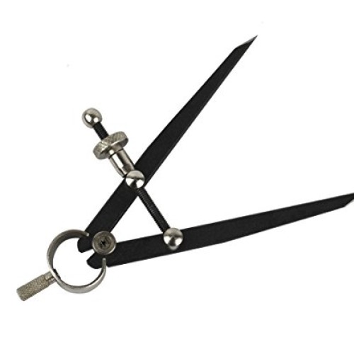 4 Long Fine Point Divider Premium Jewelry Marking Tool w/Square T...