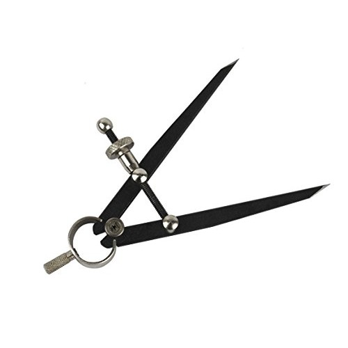 4 Long Fine Point Divider Premium Jewelry Marking Tool w/Square T...
