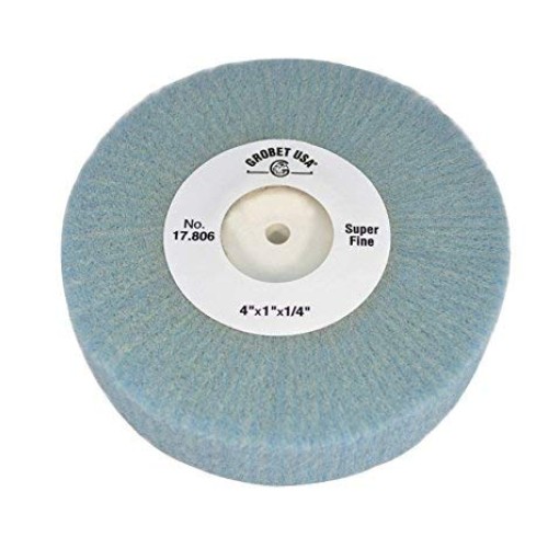 4 x 1 Super-Fine Soft Nylon Neutral Flap Wheel Jewelry Making Me...