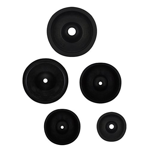 5 Piece 2 to 4 50 to 100 mm Centrifugal Rubber Sprue Base Jewelr...