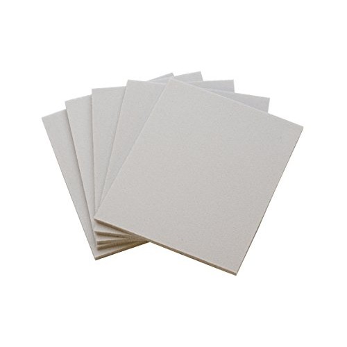 5-Piece Foam Rubber Sanding Sponge Assortment 100, 180, 220, 280, ...