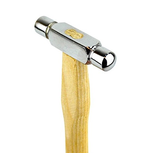 9 Dual-Sided Domed and Flat Head Ball Peen Hammer Jewelry Making ...