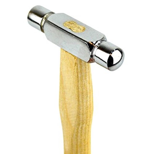 9 Dual-Sided Domed and Flat Head Ball Peen Hammer Jewelry Making ...