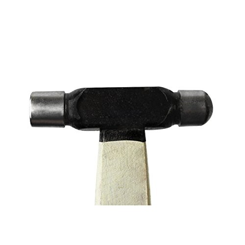 Ball Peen Hammer w/Double-Sided Domed Head - 2 oz Jewelry Making M...