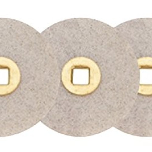 Box of 100 Moore Magnum Sanding Abrasive Discs Fine Grit 7/8 Alum...
