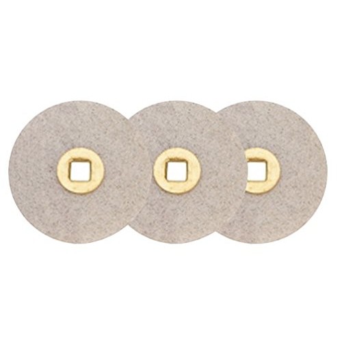 Box of 100 Moore Magnum Sanding Abrasive Discs Fine Grit 7/8 Alum...