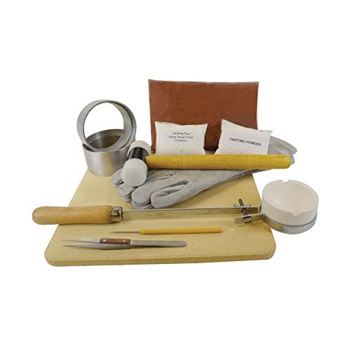 Deluxe Quick Cast Sand Casting Kit Jewelry Making Precious Metal C...