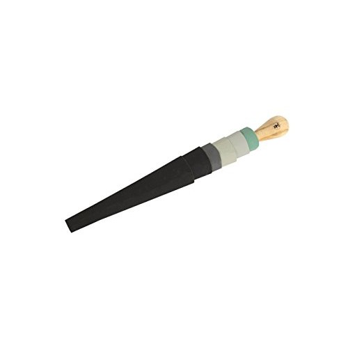 Emery Cone w/Assorted Grit Sandpapers on Wooden Cone Tool for Poli...