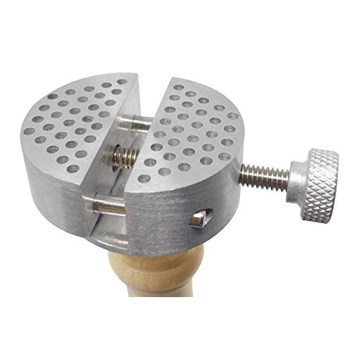 Universal Work Holder Peg Clamp Jewelers Hand Held Vise Jewelry En...