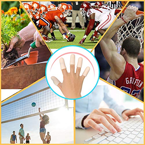 Gel Finger Cots, Finger Protector Support14 PCS NEW MATERIAL Fin...