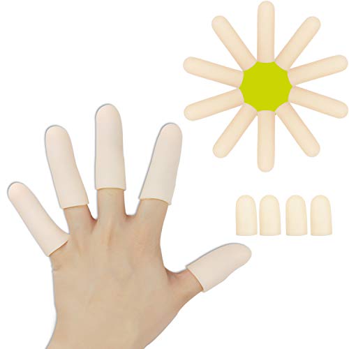 Gel Finger Cots, Finger Protector Support14 PCS NEW MATERIAL Fin...